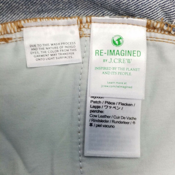 J Crew BF569 Kamari Wash Hi-Rise Full-Length Demi Bootcut Jeans Womens 30 NWT - Picture 11 of 16